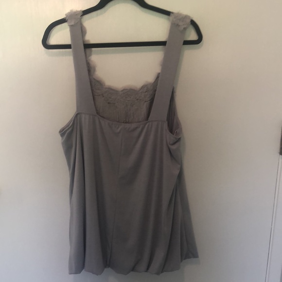 Grayish Boho Tank - 2X - Picture 3 of 4